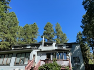 Beautiful view of entire house Rooftop Solar installation in Flagstaff, AZ